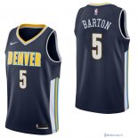 Maillot NBA Pas Cher Denver Nuggets Will Barton 5 Marine Icon 2017/18