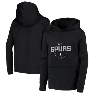 San Antonio Spurs Nike Black Spotlight Performance Hoodie