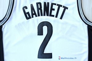 Maillot NBA Pas Cher Brooklyn Nets Kevin Garnett 2 Blanc