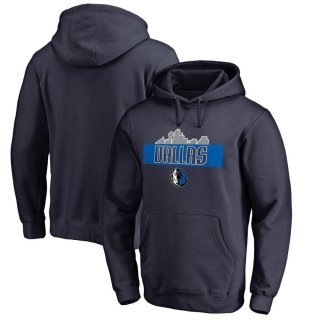 Dallas Mavericks Fanatics Branded Navy Skyline Pullover Hoodie