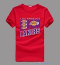 T-Shirt NBA Pas Cher Los Angeles Lakers Rouge 2