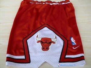 Pantalon NBA Pas Cher Chicago Bulls Nike Rouge