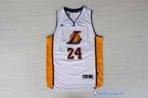 Maillot NBA Pas Cher Noël Los Angeles Lakers Kobe 24 Blanc