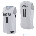 Maillot NBA Pas Cher Memphis Grizzlies Mike Conley 11 Nike Blanc Ville 2017/18