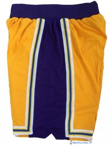 Pantalon NBA Pas Cher Los Angeles Lakers Jaune