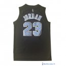 Maillot NBA Pas Cher Chicago Bulls Michael Jordan 23 Noir Diamant