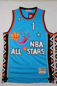 Maillot NBA Pas Cher All Star 1996 Anfernee Hardaway 1 Bleu