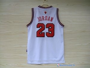 Maillot NBA Pas Cher Chicago Bulls Michael Jordan 23 Blanc