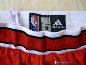 Pantalon NBA Pas Cher Chicago Bulls Adidas Rouge