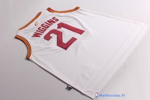Maillot NBA Pas Cher Cleveland Cavaliers Andrew Wiggins 21 Blanc