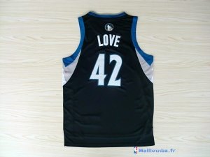 Maillot NBA Pas Cher Minnesota Timberwolves Kevin Love 42 Noir