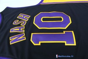 Maillot NBA Pas Cher Los Angeles Lakers Steve Nash 10 Noir