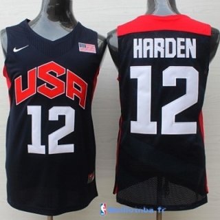 Maillot NBA Pas Cher USA 2012 James Harden 12 Noir