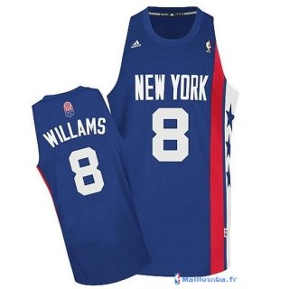 Maillot ABA Pas Cher Brooklyn Nets Willams 8 Bleu