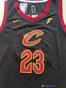 Maillot NBA Pas Cher Cleveland Cavaliers Junior LeBron James 23 Noir 2017/18