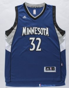 Maillot NBA Pas Cher Minnesota Timberwolves Karl Anthony 32 Towns Bleu