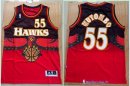 Maillot NBA Pas Cher Atlanta Hawks Dikembe Mutombo 55 Rouge