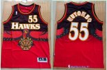 Maillot NBA Pas Cher Atlanta Hawks Dikembe Mutombo 55 Rouge