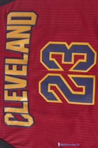 Maillot NBA Pas Cher Cleveland Cavaliers LeBron James 23 Rouge 2017/18