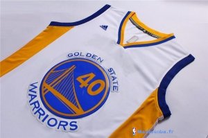 Maillot NBA Pas Cher Golden State Warriors Harrison Barnes 40 Blanc