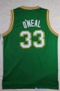 Maillot NCAA Pas Cher LSU Shaquille O'Neal 33 Vert