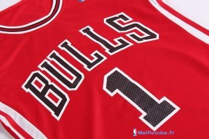 Maillot NBA Pas Cher Chicago Bulls Femme Derrick Rose 1 Rouge