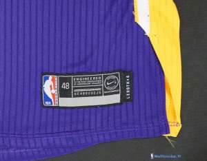 Maillot NBA Pas Cher Los Angeles Lakers Kyle Kuzma 0 Purpura 2017/18