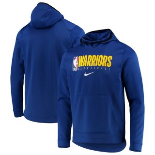 Golden State Warriors Nike Royal Spotlight Practice Performance Pullover Hoodie