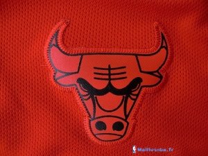 Maillot NBA Pas Cher Noël Chicago Bulls Rouge Rose 1