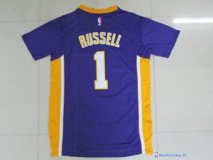 Maillot NBA Pas Cher Los Angeles Lakers D'Angelo Russell 1 Pourpre MC