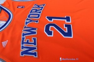 Maillot NBA Pas Cher New York Knicks Iman Shumpert 21 Orange