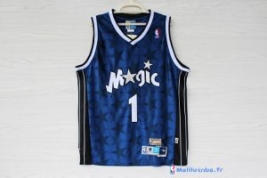 Maillot NBA Pas Cher Orlando Magic Anfernee Hardaway 1 Bleu Sombre