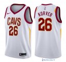 Maillot NBA Pas Cher Cleveland Cavaliers Kyle Korver 26 Blanc Association 2017/18