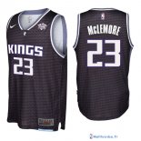 Maillot NBA Pas Cher Sacramento Kings Ben Mclemore 23 Noir 2017/18