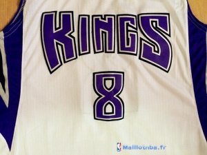 Maillot NBA Pas Cher Sacramento Kings Rudy Gay 8 Blanc