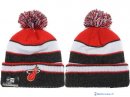 Tricoter un Bonnet NBA 2017 Miami Heat Rouge Blanc Noir 6