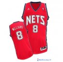 Maillot NBA Pas Cher Brooklyn Nets Deron Michael Williams 8 Rouge