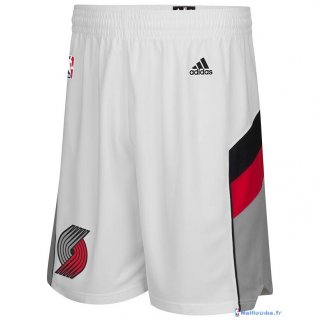 Pantalon NBA Pas Cher Portland Trail Blazers Blanc