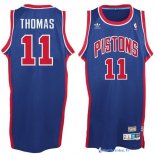 Maillot NBA Pas Cher Detroit Pistons Isiah Thomas 11 Bleu