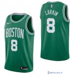 Maillot NBA Pas Cher Boston Celtics Shane Larkin 8 Vert Icon 2017/18