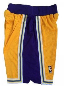 Pantalon NBA Pas Cher Los Angeles Lakers Jaune