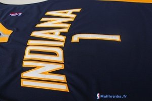 Maillot NBA Pas Cher Indiana Pacers Lance Stephenson 1 Noir