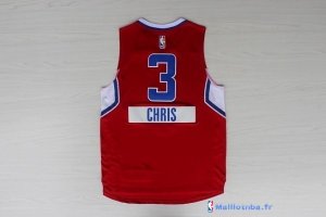 Maillot NBA Pas Cher Noël Los Angeles Clippers Chris 3 Rouge