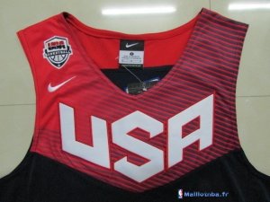 Maillot NBA Pas Cher USA 2014 Davis 14 Noir