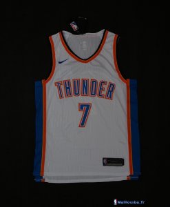 Maillot NBA Pas Cher Oklahoma City Thunder Carmelo Anthony 7 Blanc Association 2017/18