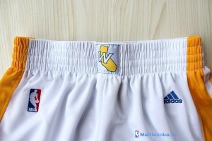 Pantalon NBA Pas Cher Golden State Warriors Blanc