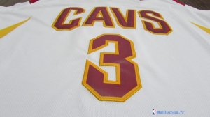 Maillot NBA Pas Cher Cleveland Cavaliers Isaiah Thomas 3 Blanc 2017/18