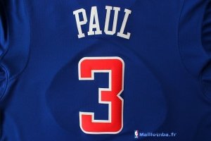 Maillot NBA Pas Cher Noël Los Angeles Clippers Paul 3 Bleu