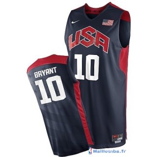 Maillot NBA Pas Cher USA 2012 Bryant 10 Noir