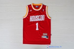 Maillot NBA Pas Cher Houston Rockets Tracy McGrady 1 Retro Rouge